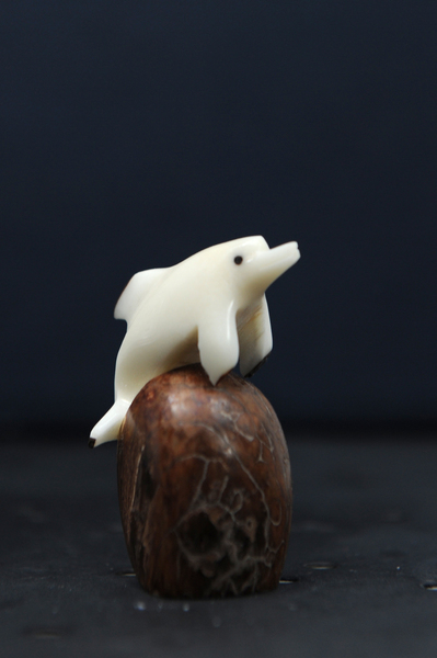 Le Grenier du Marais-Figurine-dauphin-Châtelaillon-Plage