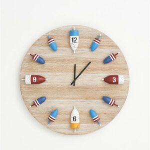 Le Grenier du Marais-Horloge en bois bouées-Châtelaillon-Plage