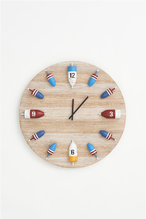 Le Grenier du Marais-Horloge en bois bouées-Châtelaillon-Plage